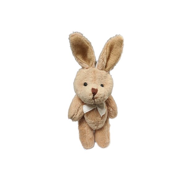 rabbit plush keychain